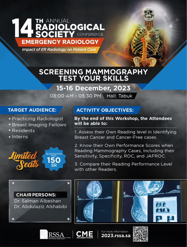 SaudiScsi's tweet photo. Screening Mammography: Test Your Skills. 

https://t.co/jVMP8g69V2 https://t.co/jYt9ZXgnQD