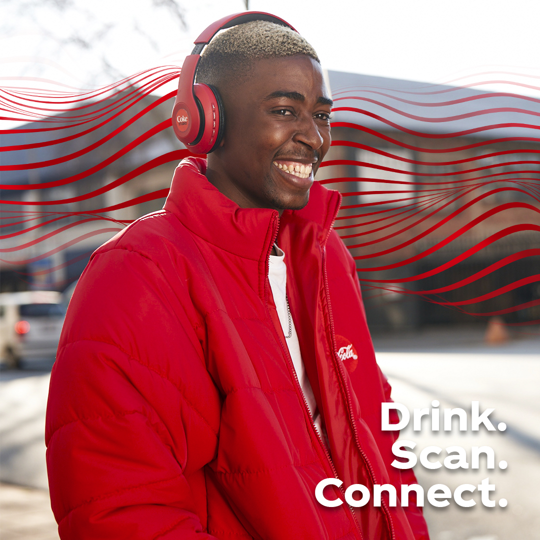 Quench your thirst and win airtime and data vouchers at the same time. Grab a Coke, scan the QR code on the pack, and stay connected. #DrinkScanWin