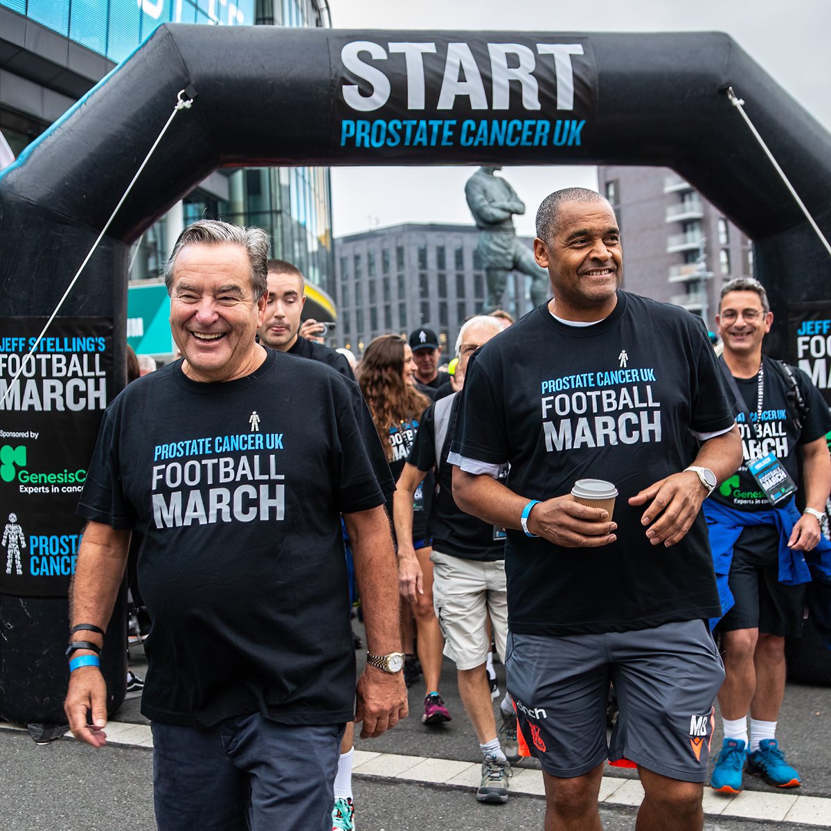 It’s #ThrowbackThursday and we're looking back on @JeffStelling’s Football March ⚽ The event was held earlier this year in honour of the late great Bill Turnbull. If you joined us, please share your highlights below ⤵️ #JeffsMarch | @GenesisCare