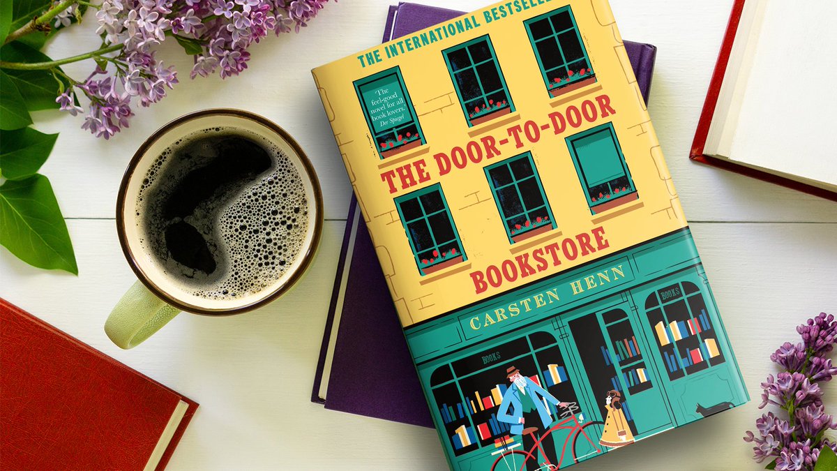 There's a book written for every one of us... #TheDoorToDoorBookstore by Carsten Henn is out today in hardback. 📖 This heart-warming read is perfect for any and all book lovers. 📚 loom.ly/u5CT9Mw