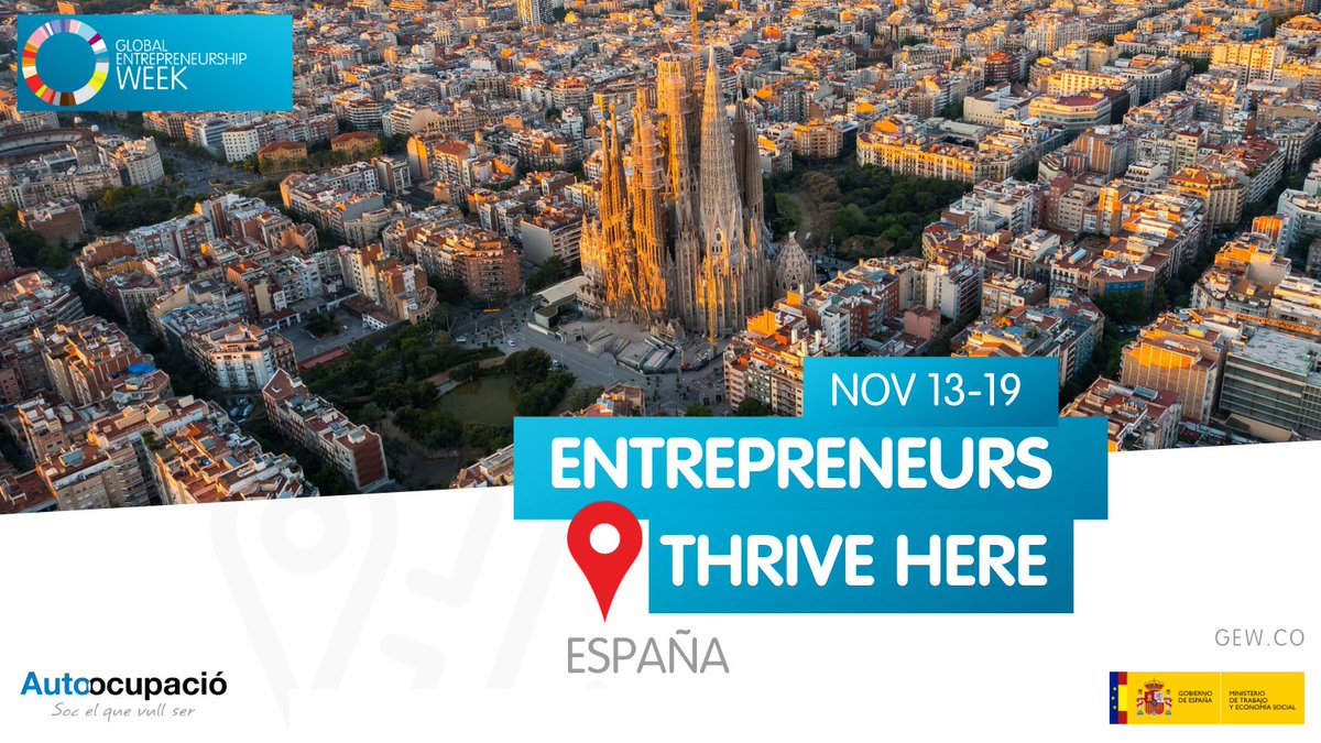 En la #GEW2023, celebramos la innovación, la creatividad y la pasión de los emprendedores en España y en todo el mundo.💡