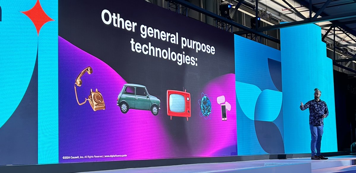 tianatweets's tweet image. Why does everyone have an AI offering right now? Is it the hype cycle? 

"GPT is a GPT. Generative pre-trained transformers are general purpose technologies."
MJ Petroni, cyborg anthropologist and CEO

#DellTechForum @DellTechZA