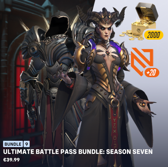 GIVING AWAY A LATE SEASON SEVEN ULTIMATE BATTLE PASS BUNDLE CODE 
AND
A TOTAL OF 6000 OVERWATCH LEAGUE TOKENS 
(get the OWL skins before gone 😭)

1 winner will get the Ultimate Battle Pass Bundle Code
and
20 winners will get 300 Tokens each

to enter:
follow me 💚
and <a href="/TwisMinds/">Twisted Minds 🧠</a>
