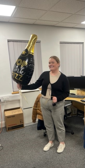Quirepace's tweet image. Our newest employee in the Engineering Department Alethea, graduated yesterday from Bournemouth University with a degree in Product Design.
Well done Alethea, we hope you had fun celebrating yesterday and are very happy that you have chosen to come and work with us at Quirepace.