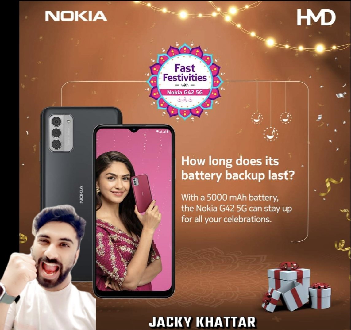 JackyKhattar9's tweet image. Ans. 3 Day's 

#FastFestivities #MoveFast
@NokiamobileIN 

Tags :—
@mahekdara12 @KDivya18740584 @grlRjn30 @raveena_vishal @Rekhajadhav11