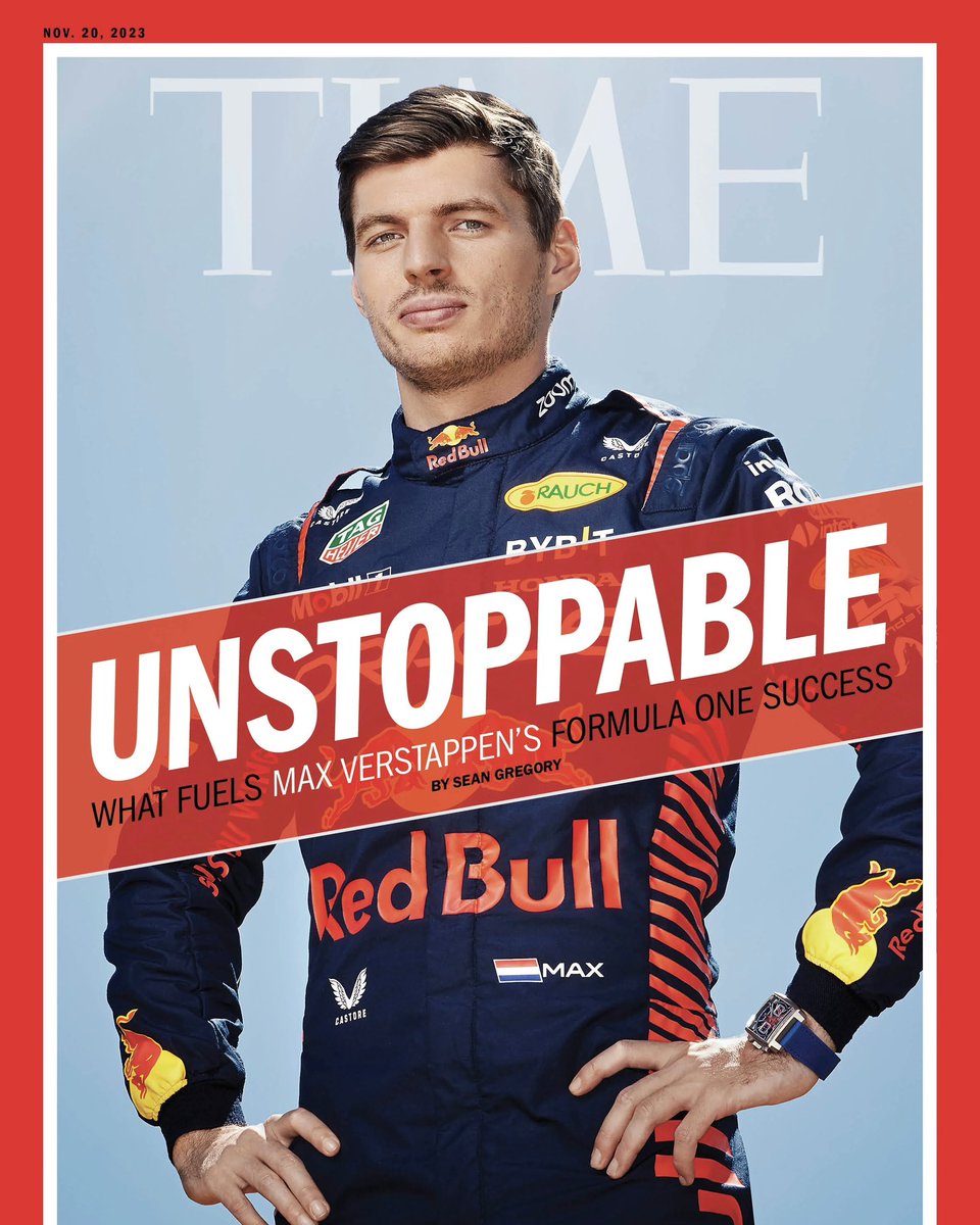 VerstappenCOM's tweet photo. Max on the cover of Time. Jim Clark, Michael Schumacher and Lewis Hamilton also had that honor. Illustrious list! 🙌

He's the first Dutchman who's solely on the cover of the magazine since 1960 🇳🇱 https://t.co/p18M2myaN3