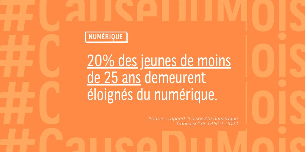 #CauseDuMois | Le numérique peut être un atout majeur, mais il peut aussi accroître les inégalités. 

À la #FondationDeFrance, nous nous engageons pour un numérique humain, accessible à tous, responsable et solidaire ! fondationdefrance.org/fr/causedumois…