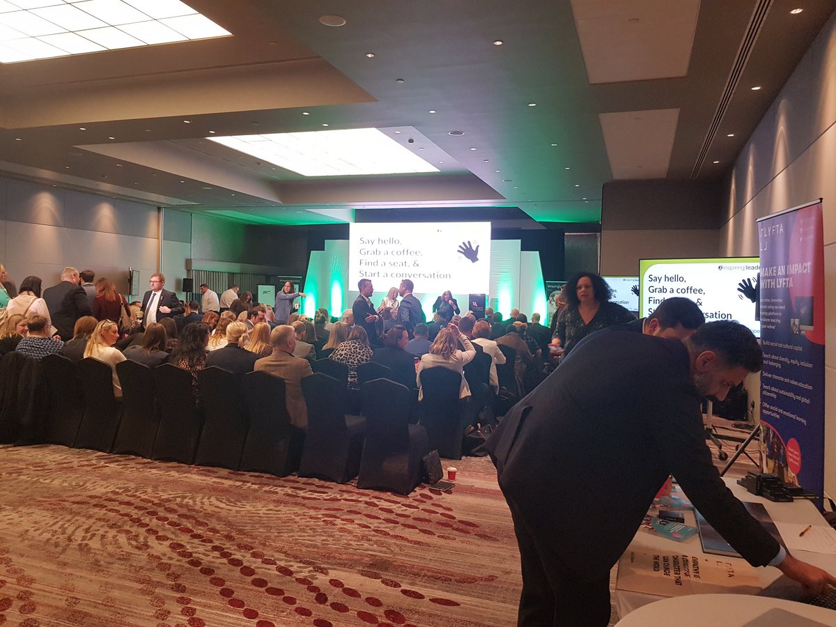 Excited for a couple of days of inspiration, connection and learning at #iltoday23 <a href="/leaderstoday/">Inspiring Leaders</a> conference with <a href="/LyftaEd/">Lyfta Education</a> and over 200 brilliant school leaders across the Midlands