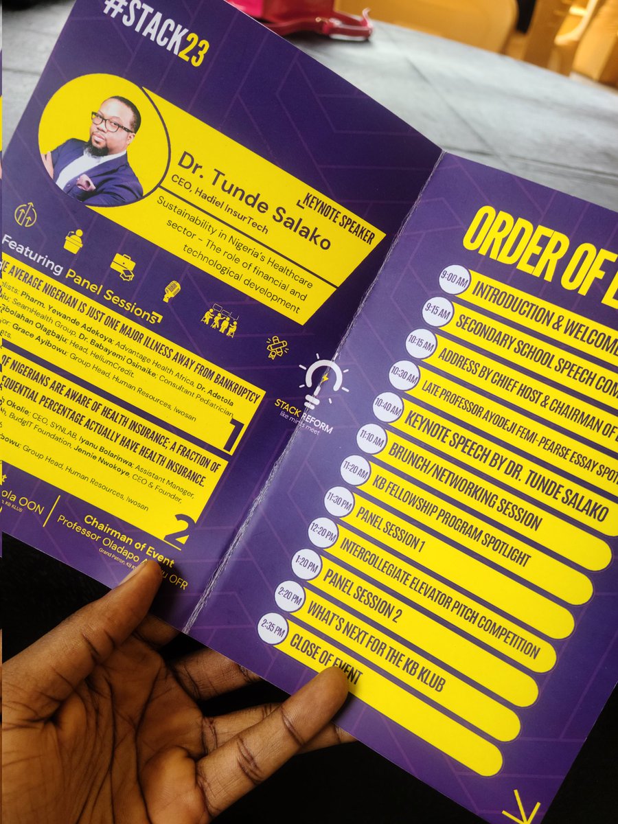 _WillOG's tweet image. Getting impacted by #Stack23 🔥

Every event on the schedule has been highly insightful #StackReform