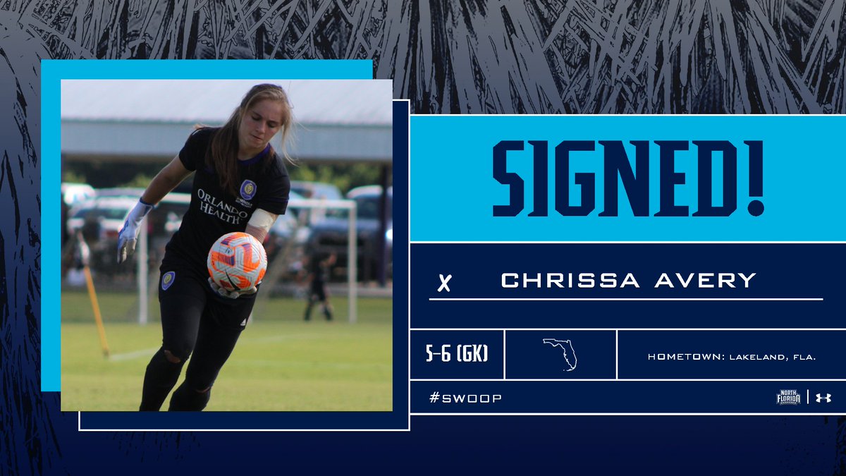 A keeper out of Lakeland, Fla., welcome to the #SWOOPLife Chrissa ‼️

⚽️ Played with Orlando City ECNL for 5 years
⚽️ President's list honoree, while working on her AA in high school

#SoarHigher