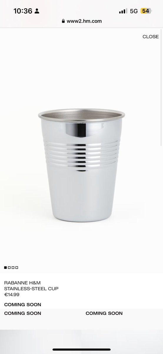 H&amp;M channelling my inner dietitian with new “you-know-the-disposable-plastic-cups-beside-a-water-cooler” homewear