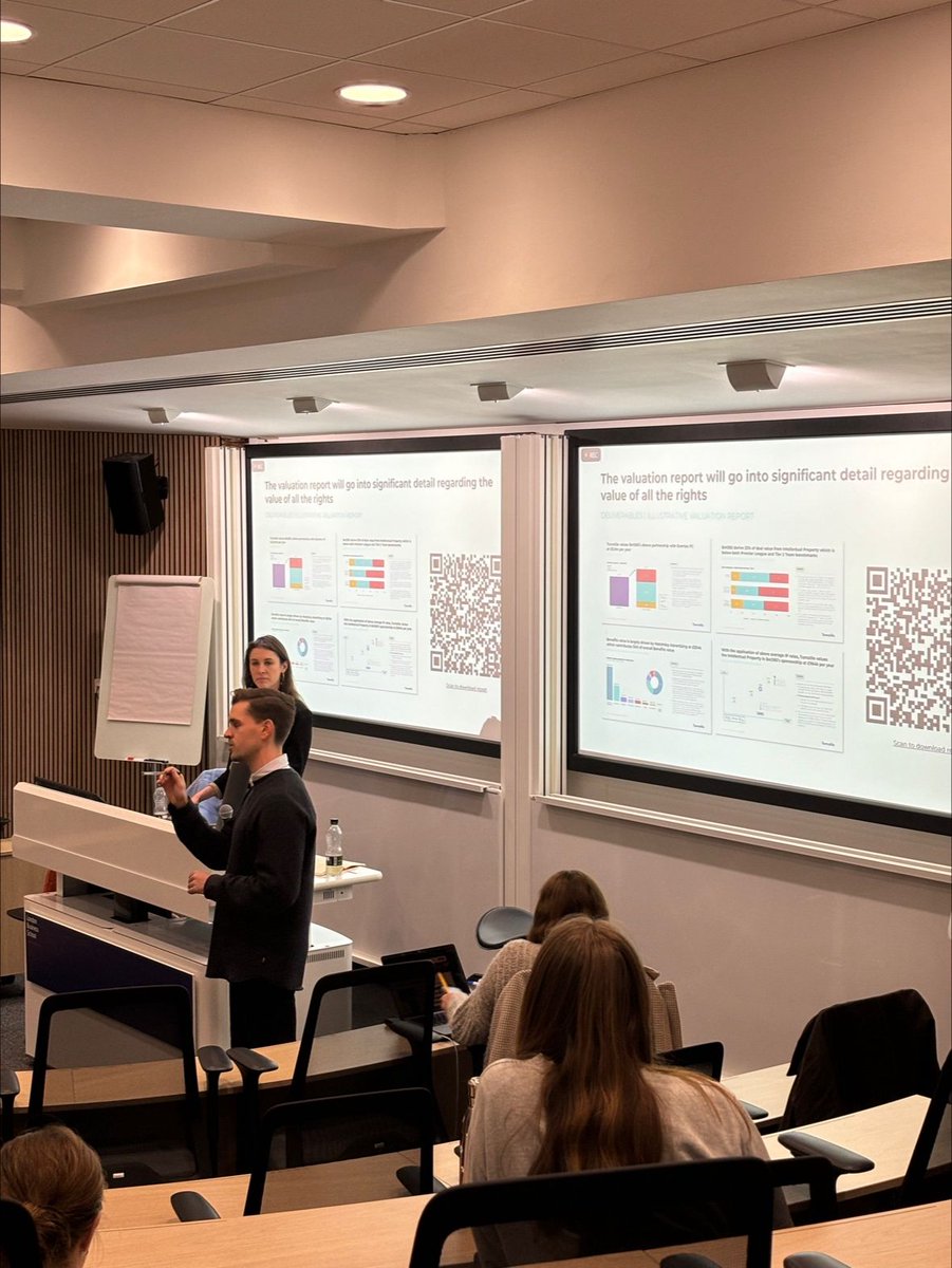 Delighted to present at <a href="/LBS/">London Business School</a>, sharing sporting trends, insights &amp; how we do things at Turnstile. A great opportunity for <a href="/marsh_1992/">James Marshall</a> &amp; LBS Alum Kylie Bishop (Philbin) to share their knowledge &amp; experience. Special thanks to our hosts for such an engaging evening. #LBS #turnstile