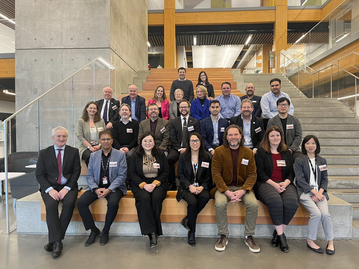 The Irish TU delegation had a wonderful (and rainy) reception <a href="/KwantlenU/">KwantlenU</a> yesterday. <a href="/PolyCan/">Polytechnics Canada</a>