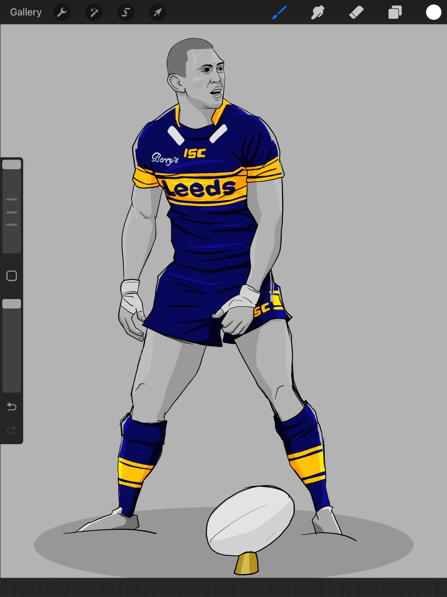 ZB_CREATIVE's tweet image. A quick twenty minute sketch of this absolute hero🙌

#leedsrhinos #sirkev