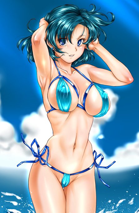 #いい腋の日
脇ま〇こを意識した2枚…🤤 