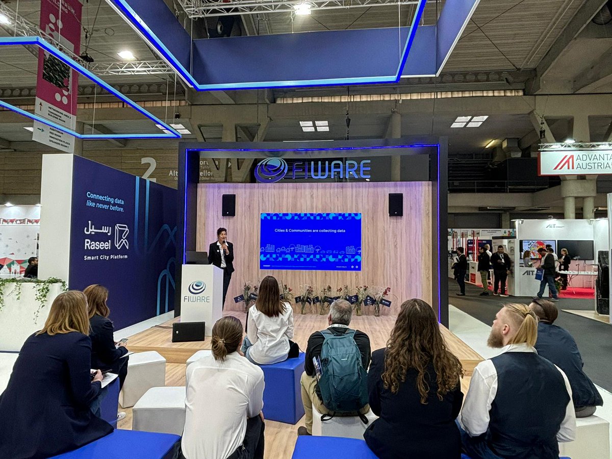 BeopenDEP's tweet image. @BeopenDEP is at @SmartCityexpo in #Barcelona !
@lmontandon is speaking about #HighValueDataSets at the @FIWARE stage, explaining the potential to reuse services across borders.
Follow us for updates!