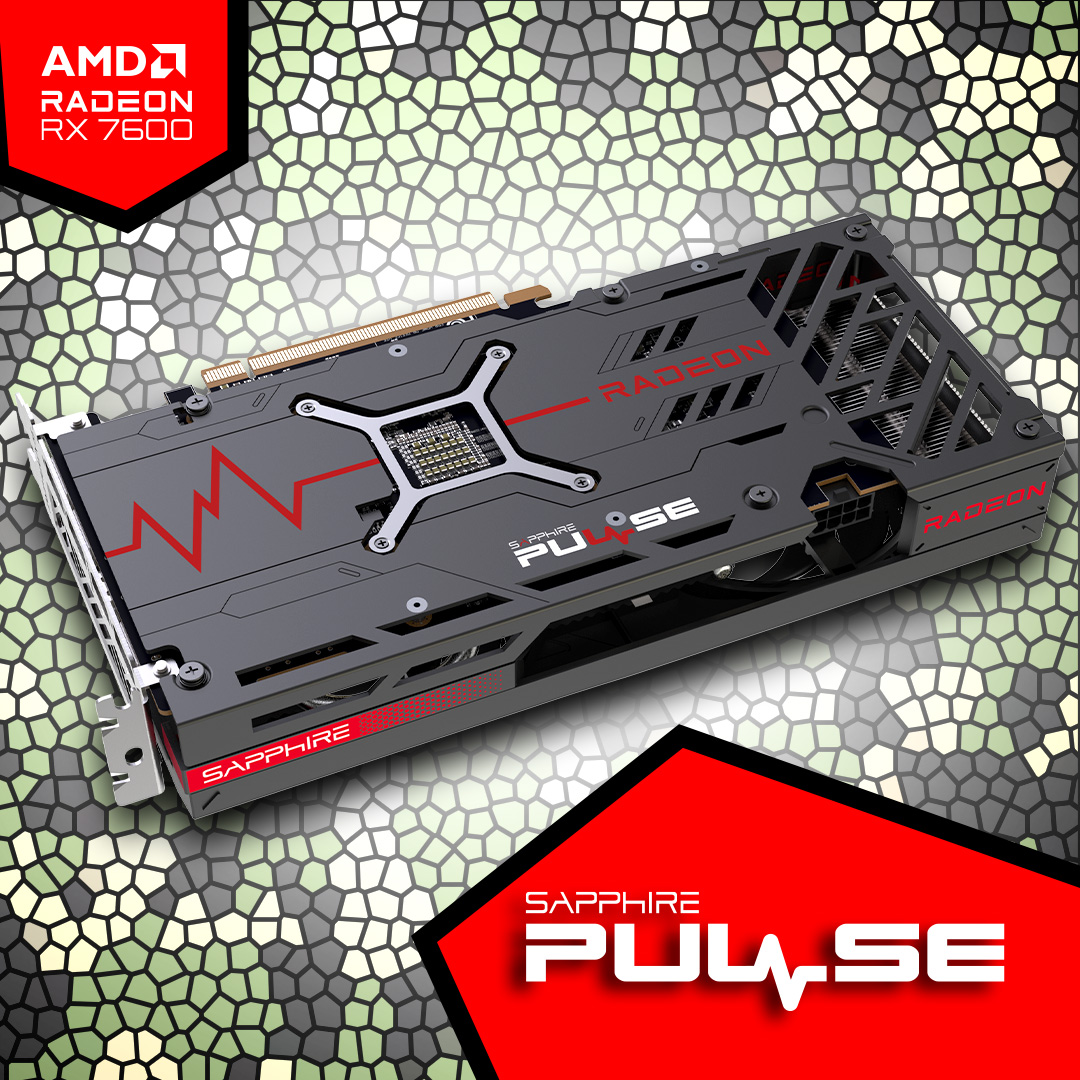 Sapphire Pulse AMD Radeon RX 7600 8 Go