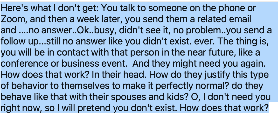 melchp's tweet image. #idontgetit #ghosting #whatswrongwithpeople #huh