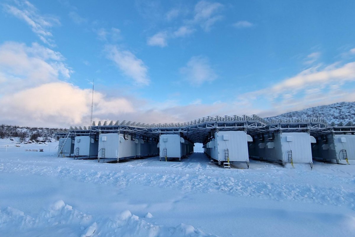 EISCATofficial's tweet image. #EISCAT3D in Kaiseniemi, #Sweden today. A lot of work is being done on the inside. 
📸: Robert Juhlin