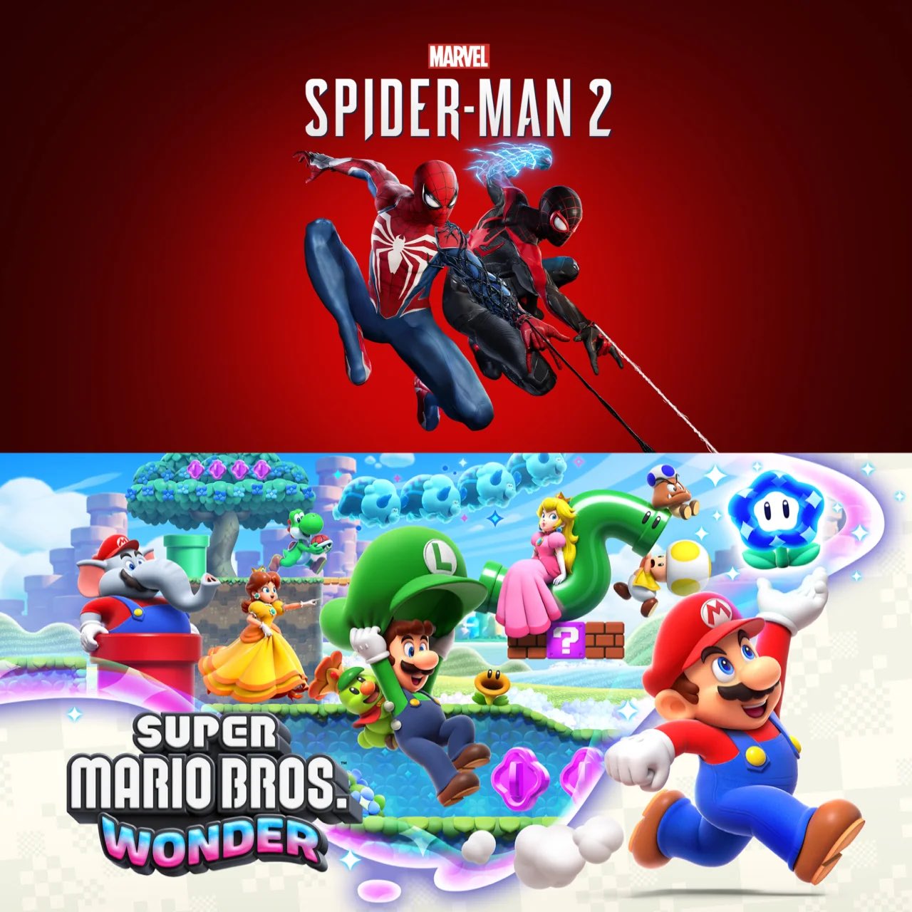 Marvels Spiderman 2 VS Super Mario Bros Wonder!? Which is the