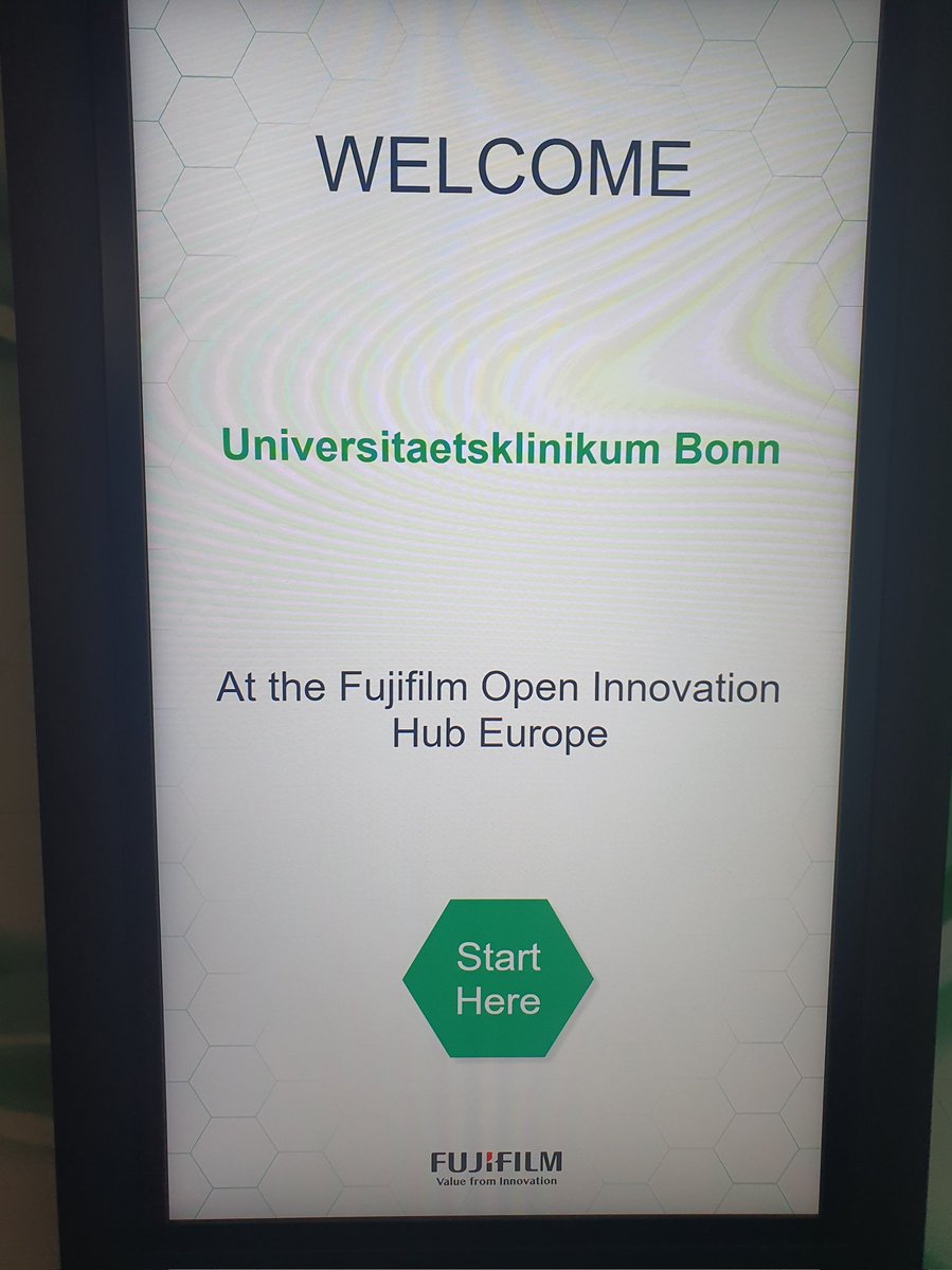 Thanks for having me at the Fujifilm innovation hub europe. Interesting options coming for #hereditarygicancer.....