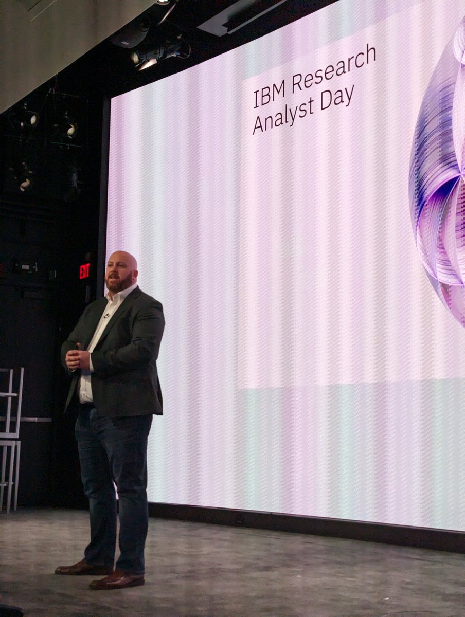 holgermu's tweet image. And we are off with @IBM&apos;s Dan O&apos;Brien at the @IBMResearch Analyst Meeting #IBMResearch