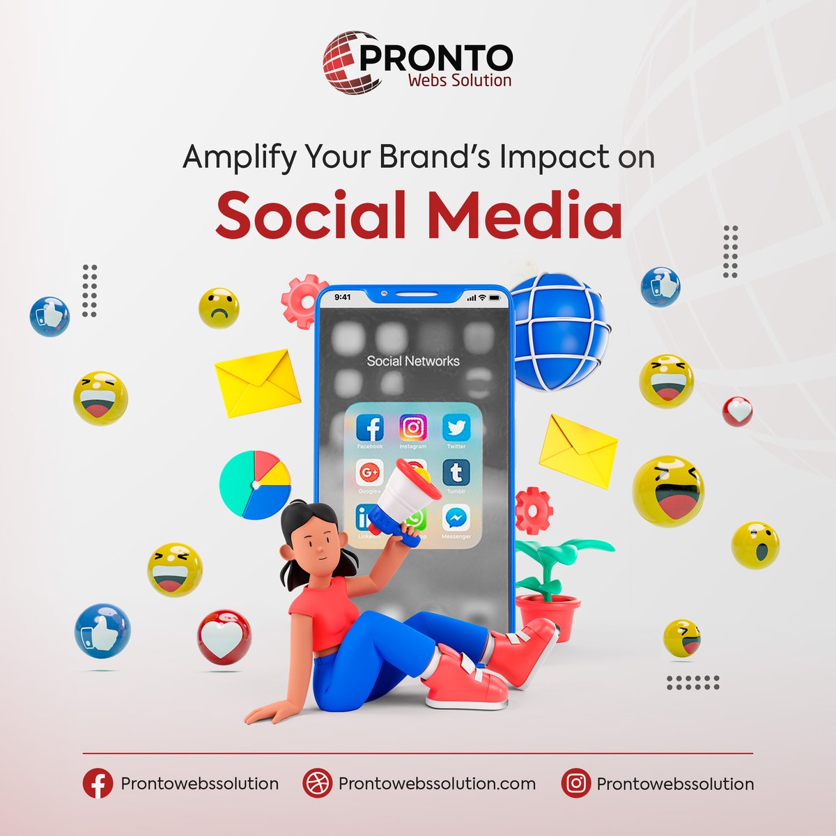 PWebsSolution's tweet image. Elevate Your Online Presence with Strategic Social Brilliance Crafting Conversations, Building Communities, and Boosting Brands! Let&apos;s Make Your Social Media Soar! prontowebssolution.com

#SocialMediaMarketing #DigitalMarketing #ProntoWebsSolution