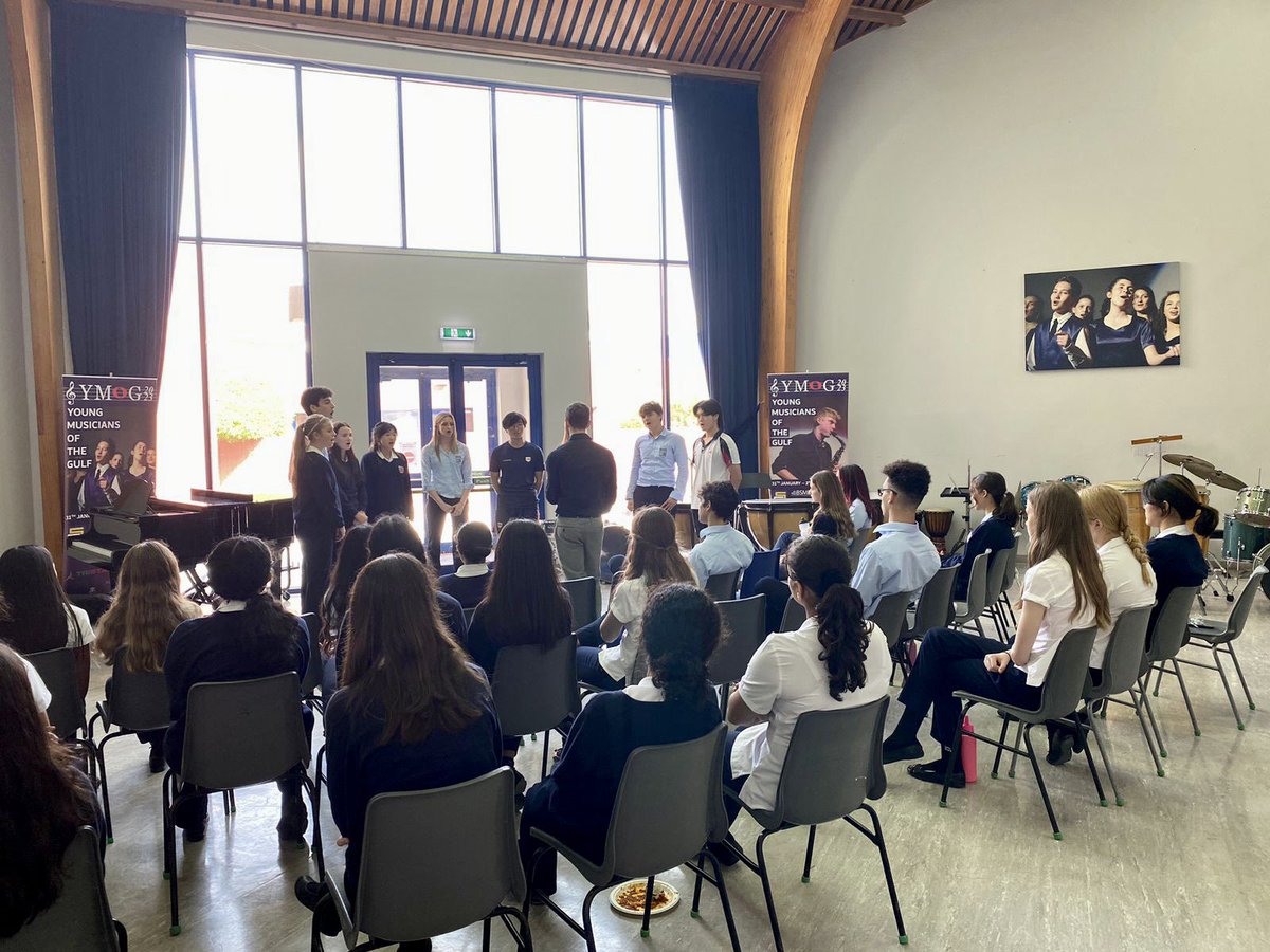 Impressive Singers Lunchtime Concert today..