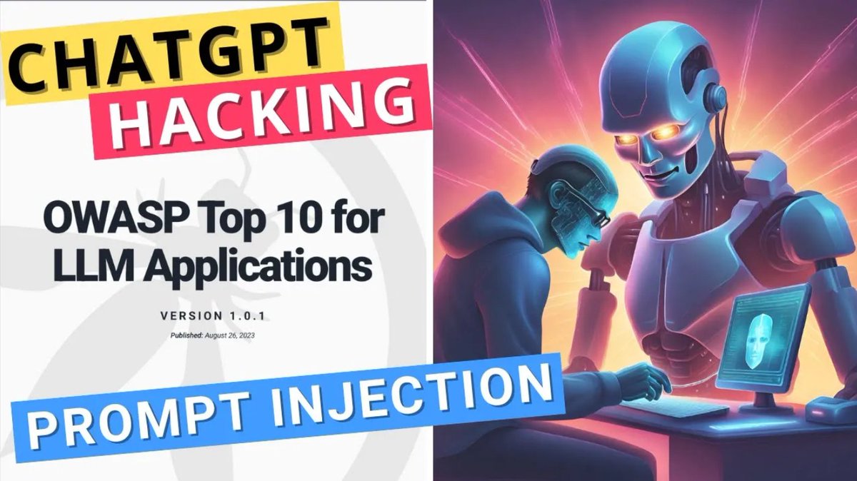 FuzzingLabs's tweet image. 📺 Just published: Prompt Injection 🎯 AI & LLM hacking and GPT Attack
Discover how GPT models can be vulnerable to prompt injection leading them to execute code or leak secrets. #AIHacking #PromptInjection #LLM
Watch here: youtu.be/86AFddhX2zc