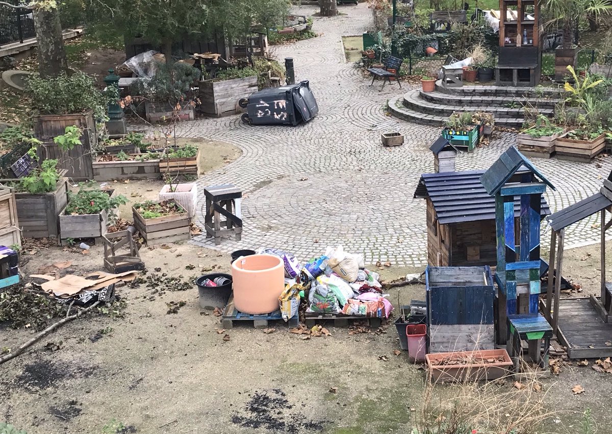 Square de Jessaint : c’était un petit jardin qui sentait bon le Métropolitain…