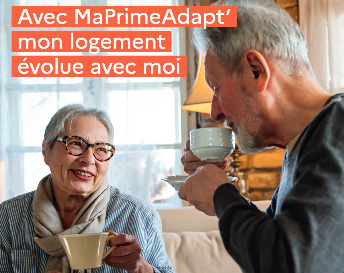 #MaPrimeAdapt' , mon logement évolue avec moi

👉 Le ministre <a href="/P_Vergriete/">Patrice Vergriete</a> présente ce matin l’aide MaPrimeAdapt’ à l’occasion du colloque à l’<a href="/AssembleeNat/">Assemblée nationale</a> « MaPrimeAdapt’ et les enjeux de l’adaptation des logements au vieillissement ».

De quoi s'agit-il ?⬇️