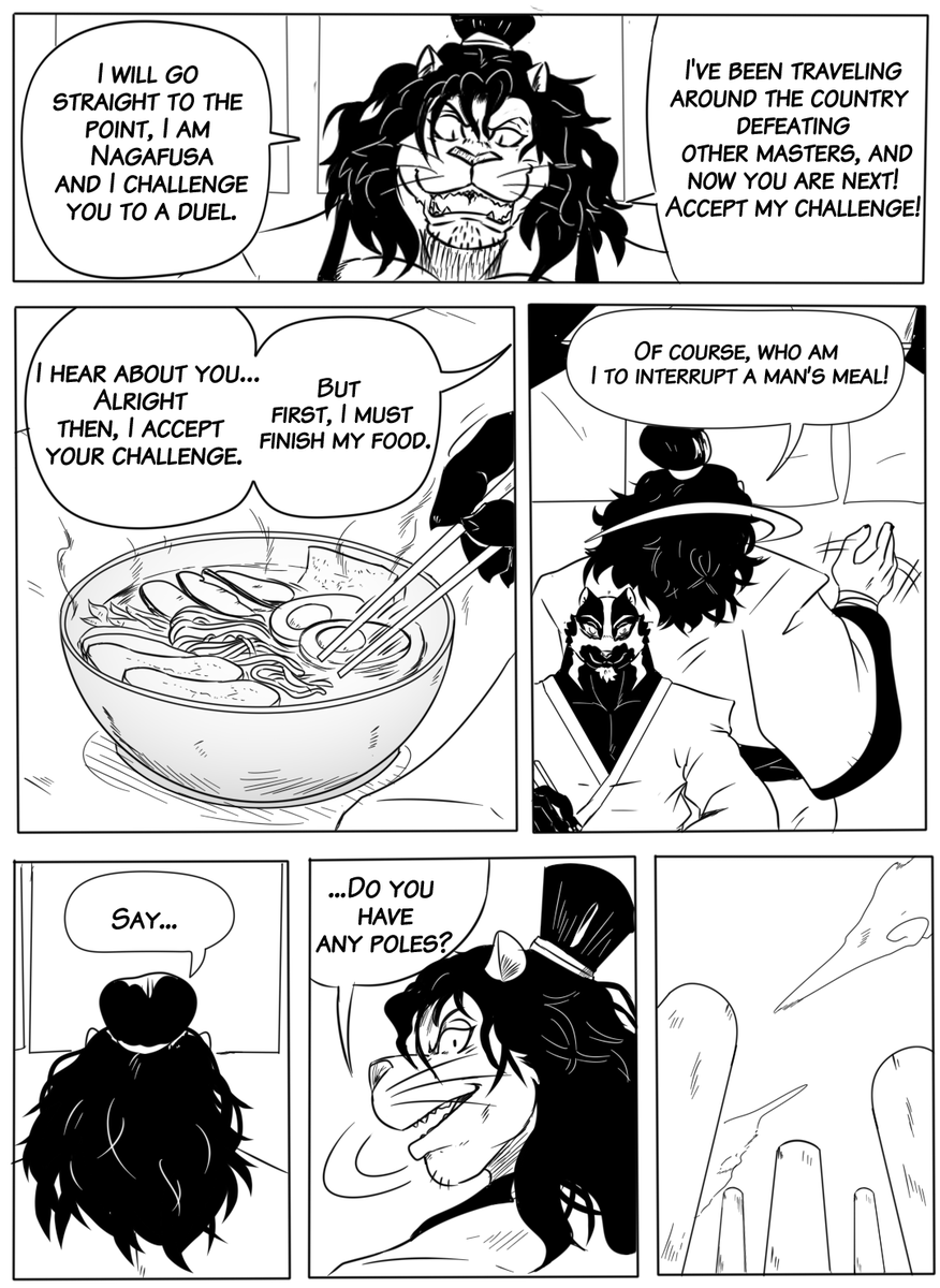 Ahucati VS Nagafusa (2\16)

Something I worked on for furaffinity.net/user/mylow/ for his ballbusting comics project and now I'm allowed to show it around, you can follow him there if you looking for stuff like this by other artists. :0

so yeah, CW: Ballbusting