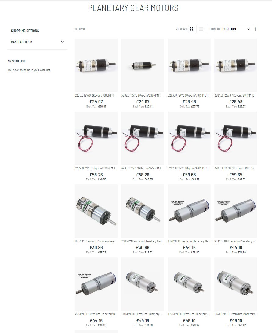 activerobots's tweet image. Hunting for top-notch Planetary Gear Motors to power up your latest project or build? Don't miss out on our stellar collection from Phidgets and Servocity! 🌟
tinyurl.com/3y7ah558
#TechSavvySolutions #PlanetaryDCMotors
#EngineeringEssentials