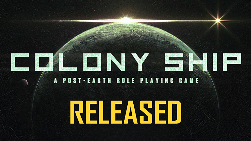 IronTowerStudio's tweet photo. We proudly present Colony Ship and invite you on a dystopian adventure of a (very short) lifetime.
Seven years in the making, Colony Ship is our third game and a second full-scale RPG that emphasizes choices and different ways to play.
https://t.co/XAOX9z4bZc https://t.co/LzDpTqjHni