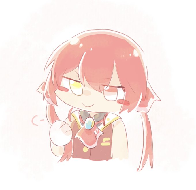 「houshou marine blush stickers」Fan Art(Latest)