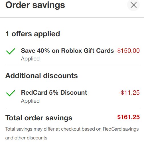 Roblox $50 Gift Card (digital) : Target