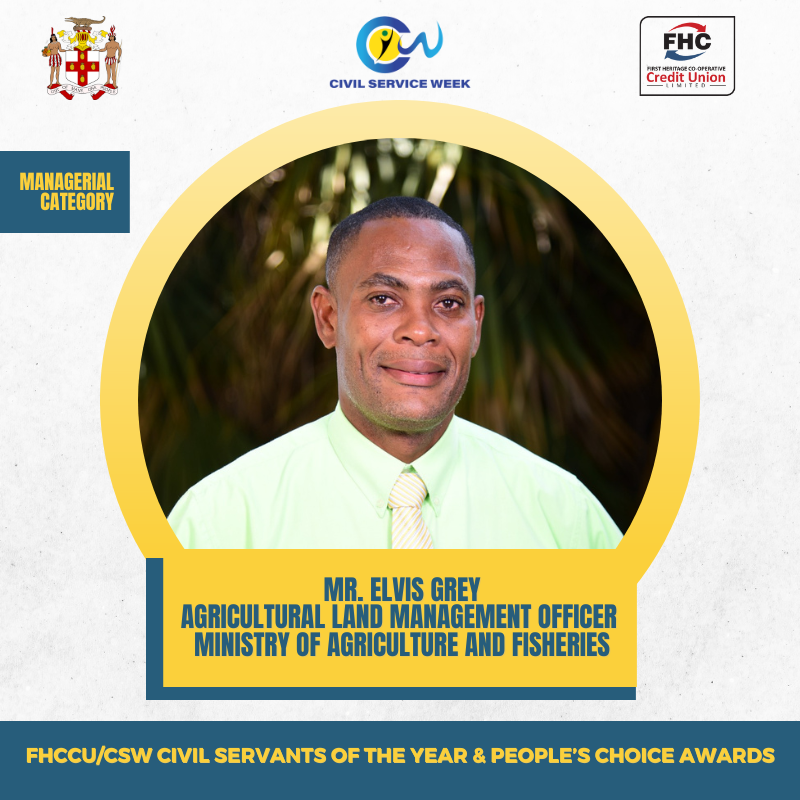 MOFJamaica's tweet photo. Meet the finalist in the Managerial Category for the FHCCU/CSW Civil Servants of the Year Award 2023.
Vote for your favorite Civil Servant for the People's Choice Award.
https://t.co/iurBGPoMjb
#CivilServiceWeek
#MOFPSJamaica https://t.co/MeHuDNPIMN