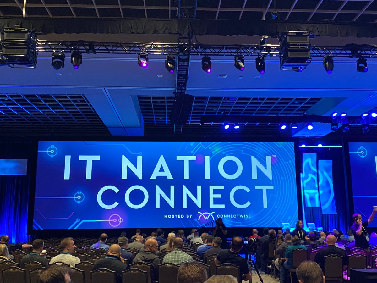 Greetings from Connectwise IT Nation!
Here amidst the vibrant energy, we're already catching up with old friends and forming new connections. Collaborating on the latest trends in education, soaking in inspiration, and networking within the community are all happening right now!