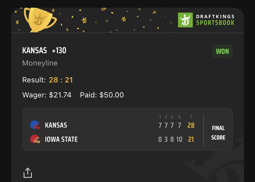 SharpWagersKS's tweet image. ✅💰