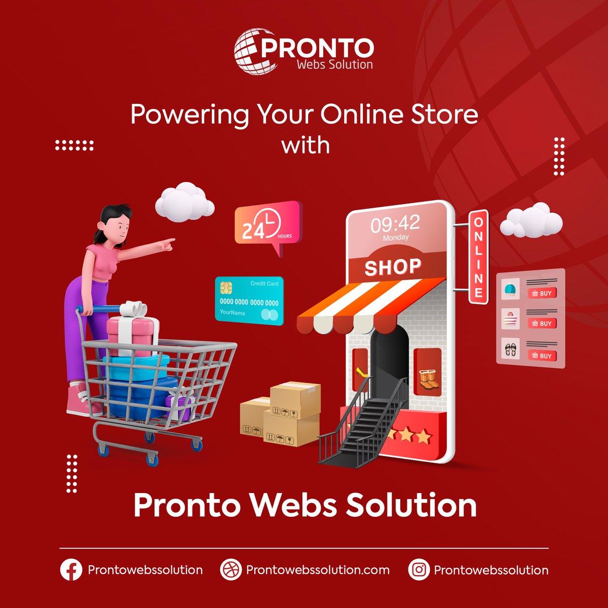 PWebsSolution's tweet image. Turning Clicks into Customers, Browsers into Buyers. Tailored E-Commerce Marketing Solutions to Skyrocket Your Sales. Let&apos;s Amplify Your Online Storefront! prontowebssolutions.com

#ECommerceMarketing #DigitalMarketing #ProntoWebsSolutions