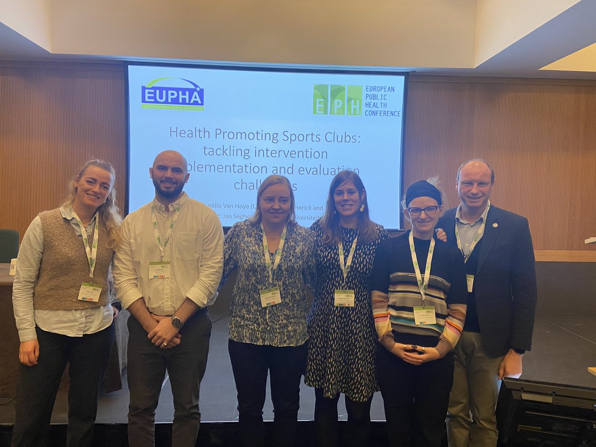 JanSeghers's tweet image. Bringing the implementation and evaluation of health-promoting sports club interventions to a higher level. #HPSC #EPH2023