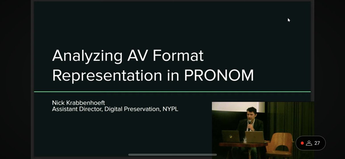 CHLThor's tweet image. @NKrabben call at #NTTW7 for AV experts to help in improving #PRONOM #fileformat identification. #digipres