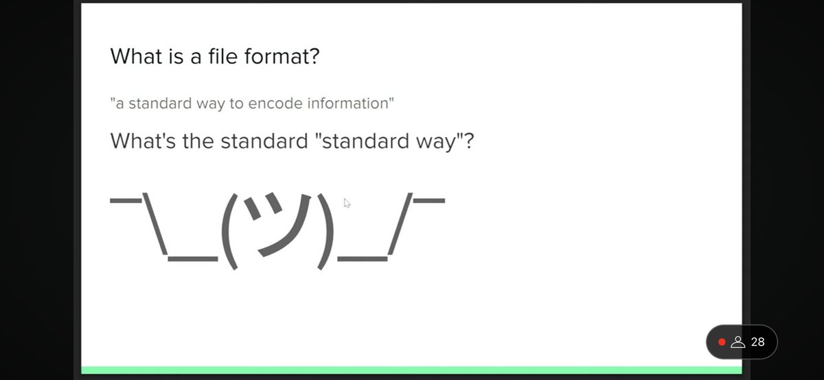 CHLThor's tweet image. @NKrabben call at #NTTW7 for AV experts to help in improving #PRONOM #fileformat identification. #digipres