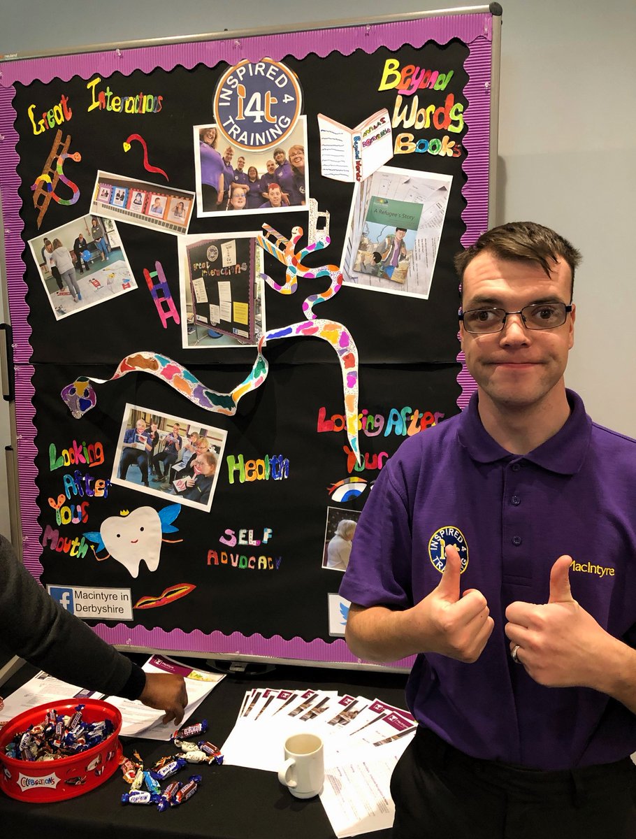 MacIntyre_I4T's tweet image. Some of the team made the trip to Warrington to @meetmacintyre IGNITE conference. Met with loads of people we don&apos;t see too often, talked about exciting things in MacIntyre, got the chance to show people what I4t do and talked the whole way home about it!
#proudtobeasupportworker