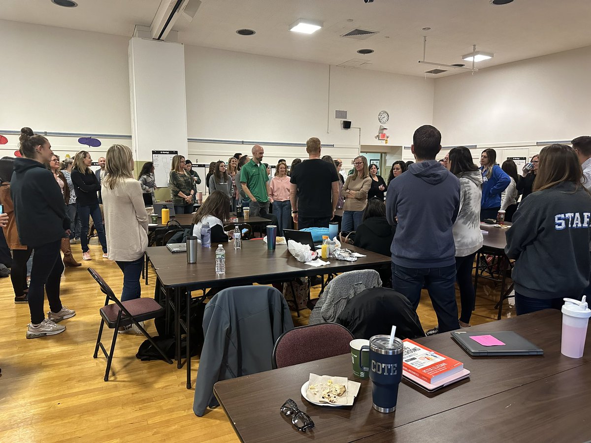 EWSDMath's tweet photo. Learning the power of building a thinking classrooms with @PeterLiljedahl great day of learning with @mrsminerva_WR @JTaggart25 @MsVulin @Mrs_Lein https://t.co/cb2uxqbp3D