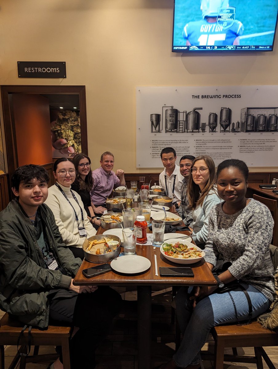 The lab had a wonderful time at #SMR2023 in Philly. We showcased our science on 7 posters and in 3 trainee pre-meeting talks (Neel, Kai, Nicol) and one plenary talk (Florian). Appreciate the support from SMR through 3 travel awards (Neel, Xiaonan, Manon). Proud PI !!