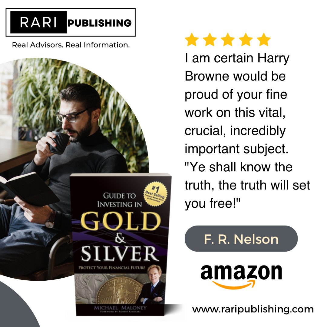 In the pursuit of truth and freedom, your work on this vital subject is a testament to the enduring legacy of Harry Browne. As he famously said, 'Ye shall know the truth, the truth will set you free.' Your dedication to this crucial.

#mikemaloney #goldsilver