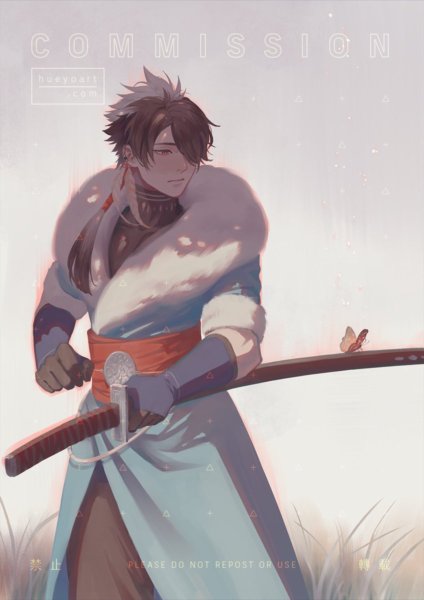 hueyoart's tweet image. #commission for Shi. An OC from my commissioner. Thanks for commissioning me!
