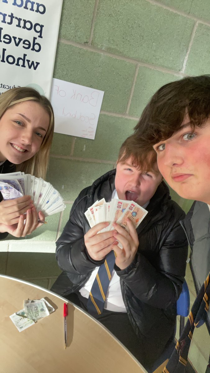 Our Senior pupils are helping out at <a href="/FairIslePS/">Fair Isle Primary School</a> with their <a href="/entrepreneurme/">Matt Stewart @entrepreneur me education</a> Enterprise event today.