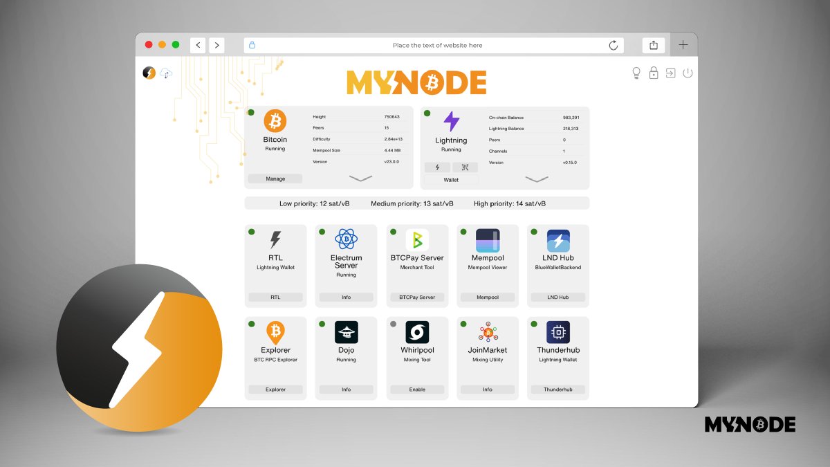 mynodebtc's tweet image. Level up your #bitcoin experience with #MyNode Premium! 🚀 

Enjoy stellar support, seamless upgrades, more apps, and beyond. 

Upgrade now! 
mynodebtc.com/order/premium